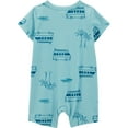 thumbnail image 2 of Carter's Child of Mine Baby Boy Romper, Sizes 0/3-24 Months, 2 of 5