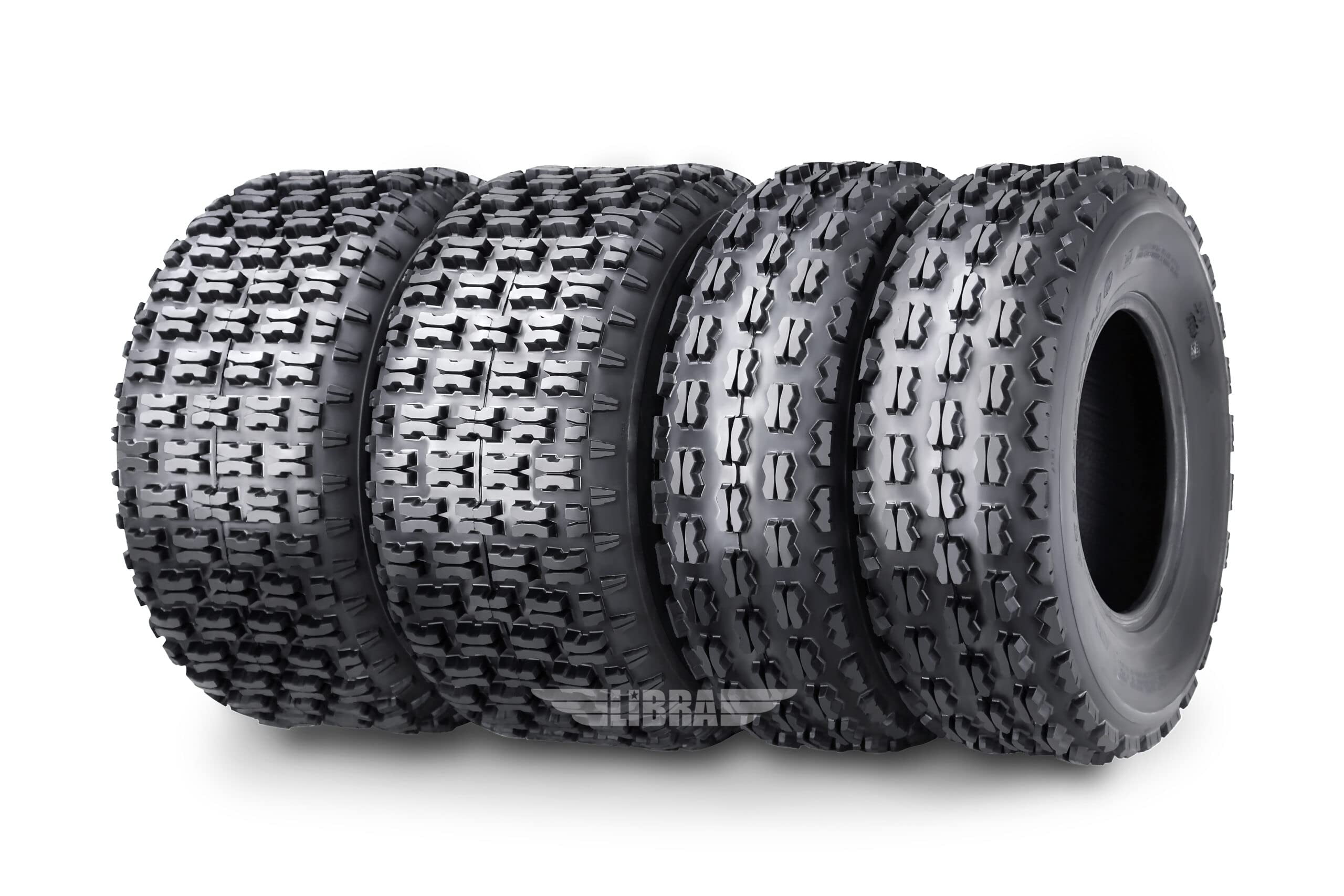 Free Shipping! 4 WANDA Sport ATV tires 22x7-10 & 22x10-9 90-04
