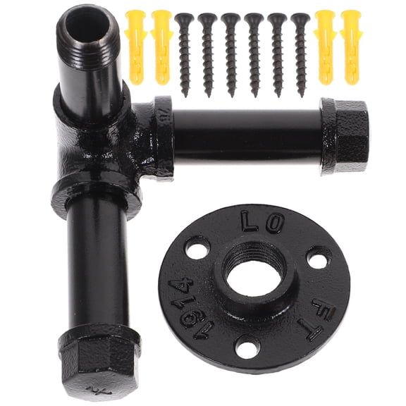 Luxshiny 1Set Wall Mounted Skateboard Holder Iron Stand for Home Storage Black Rust Resistant