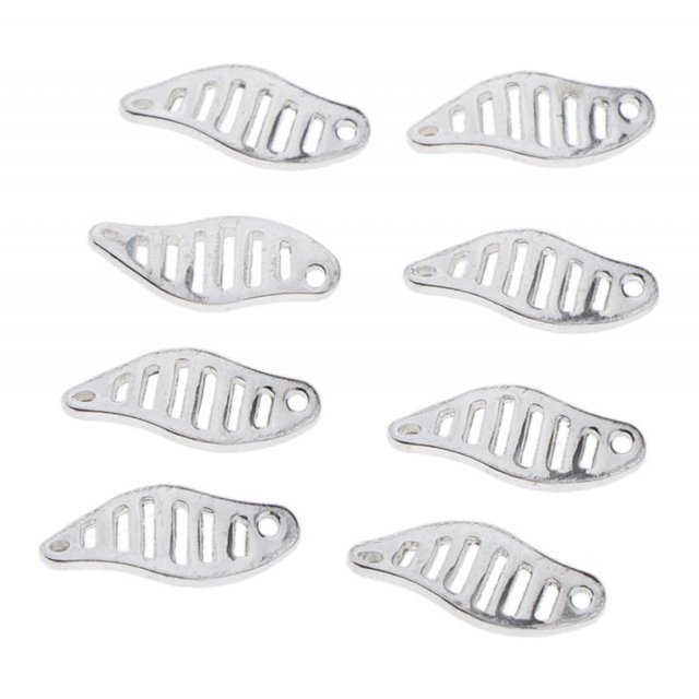 8 unids/pack 925 plata esterlina pendiente en blanco colgante suministros para manualidades DIY F3 Zulema Pendiente colgante encanto