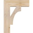 thumbnail image 3 of Ekena Millwork 3 1/2"W x 14"D x 18"H Westlake Block Smooth Bracket, Douglas Fir, 3 of 4