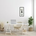 thumbnail image 3 of Stupell Industries Bohemian Totem Shapes Stacked Arrows Arches Abstract Painting White Framed Art Print Wall Art, 10 x 24, 3 of 5