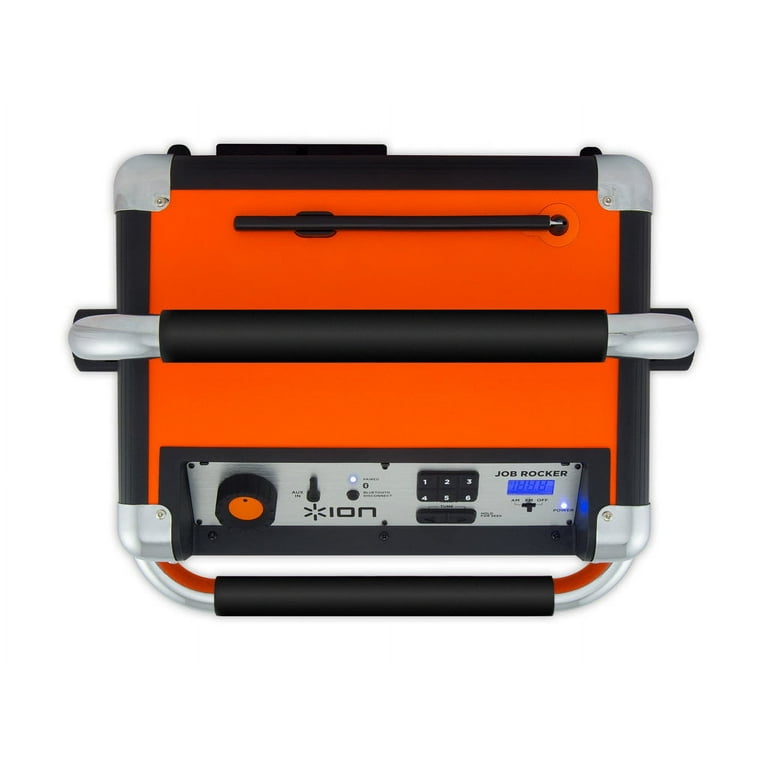 Restored ION IPA30 Wireless Job Rocker Sound System Orange Refurbished