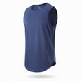 thumbnail image 6 of NOLDARES Mens Sleeveless Tank Tops Relaxed Fit Tees for Gym Yoga Casual Daily(Navy,XXL), 6 of 6