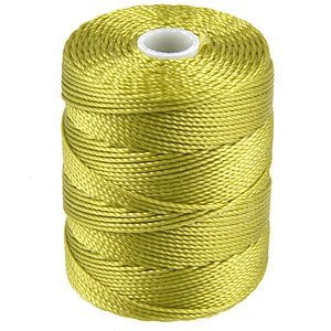 C-LON Bead Cord, Chartreuse - 92 Yard Spool