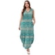 thumbnail image 5 of Vestido de verano SAMPEEL maxi vestido de verano con cuello en V para mujer 2025 M, 5 of 6