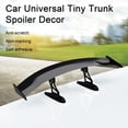 thumbnail image 2 of AQGT Mini Tiny Trunk Spoiler No Punching Self-adhesive Solid Color Universal Car Auto Rear Tail Wing Vehicle Supplies, 2 of 8