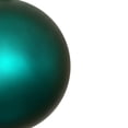 thumbnail image 5 of Vickerman 4" Dark Teal Matte Ball Ornament, 6 per Bag, 5 of 6