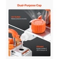 thumbnail image 5 of Single Stage Rotary Vane Vacuum Pump,3.5 CFM 1/4 HP,for HVAC R134a R22 R410a Systems&Automotive AC Maintenance,with Oil Included, 5 of 12
