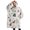 White Christmas Reindeer, variant on Oversized Wearable Blanket Hoodie,White Christmas Santa and Tree Pattern Sherpa Blanket Hoodie with Super Pockets,Super Warm Fuzzy Pullover for Women & Men