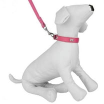 CUECUEPET Embellished Bone Charm Dog Collar and 44.5 inch Leash for Walking [Multiple Sizes]