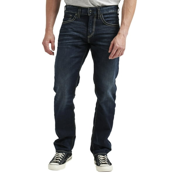 Jeans Silver Jeans Co. Eddie Athletic Fit con piernas cónicas para hombre