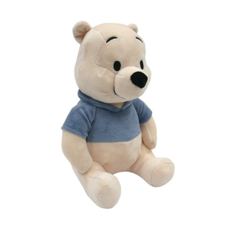 Disney Baby Forever Pooh Beige/Blue Bear Plush â Winnie the Pooh by Lambs & Ivy