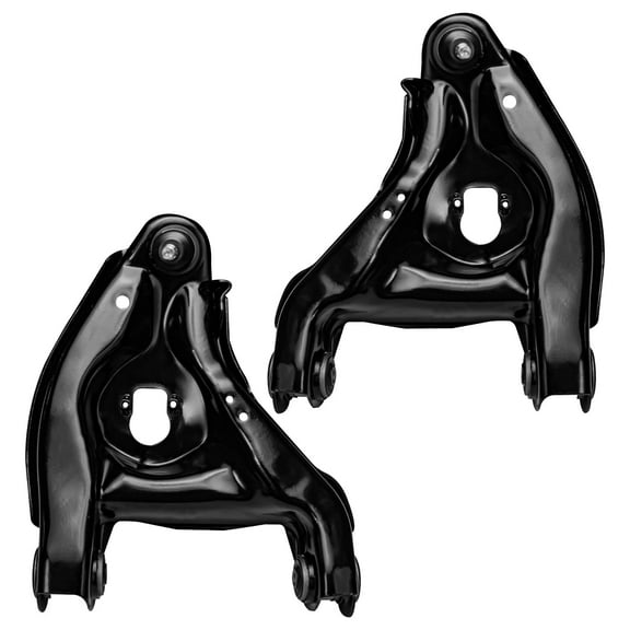 Detroit Axle - Front 2pc Control Arms for 94-04 Ford Mustang, 2 Lower Control Arms w/Ball Joints Assembly 1994 1995 1996 1997 1998 1999 2000 2001 2002 2003 2004 Replacement