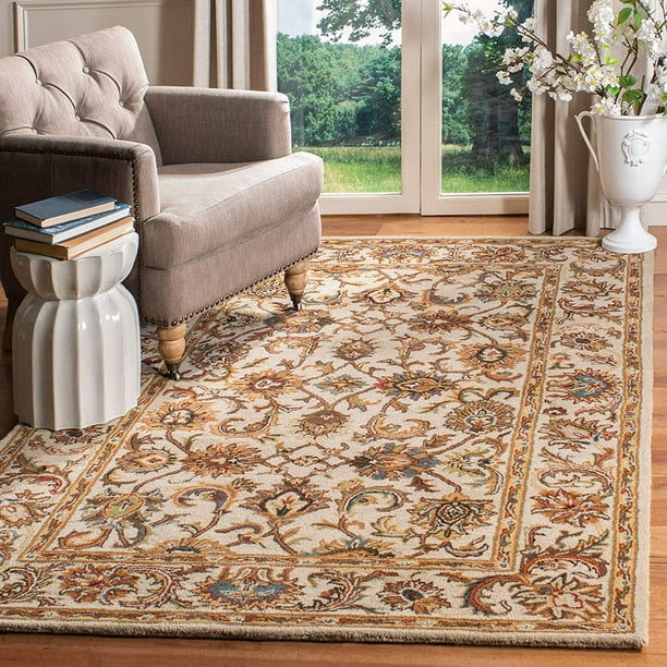 Safavieh Classic Collection CL758A Handmade Traditional Oriental Ivory