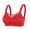 Red, variant on Sngxgn Women's S uper Soft Wireless Lightly Lined Comfort Bra(Pink,38)