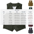 thumbnail image 3 of BRGZLK Men's Tank Tops Utility Casual Fishing Vests Outdoor Vest Multi Pockets V-Neck Vest Travel Hunting Camping Tactical Outerwear, 3 of 6