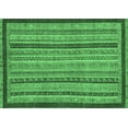 thumbnail image 1 of Ahgly Company Indoor Rectangle Oriental Emerald Green Modern Area Rugs, 5' x 8', 1 of 4