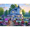 thumbnail image 1 of Wdftyju Kit completo de bordado de punto de cruz de 40x50cm, decoración del hogar de jardín, casa de campo, arte estampado Wdftyju 5zq7dq8gl6rw0gn2, 1 of 9