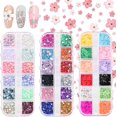 thumbnail image 1 of 3780 piezas Nail Charms Art Rhinestones Flower Pearls Kit, pegatinas de uñas Gems 3d Flower Rhinestones para uñas Accesorios Cosas Manualidades Maquillaje facial Diente G, 1 of 5