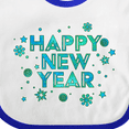 thumbnail image 4 of Inktastic Happy New Year Boys or Girls Baby Bib, 4 of 4