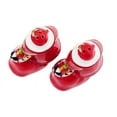 thumbnail image 4 of Mackenzie Childs Santa Salt and Pepper Set, 4 of 5