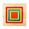 thumbnail image 1 of Dsscvnef Toddler Puzzles Montessori Toy Wooden Shape Sorting Puzzle Sensory Toy Toddler Activities Preschool Learning Educational Counting Cubes for Kids Math 10 Frame Hunger Hippo Game Toddler Pole, 1 of 9