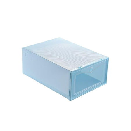 

Tepsmf Home Organization and Storage Foldable Transparent Shoe Storage Box Plastic Stackable Shoe Storage Box Kitchen Organization