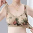 thumbnail image 3 of Brasier Sujetador Cómodo sin Aros para Mujer para Uso Diario. Sujetador Suave sin Costuras con Tirantes Ajustables para Uso Doméstico y Casual. Mediana, 3 of 3
