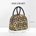 thumbnail image 2 of Balery Fruits Bolsa de Almuerzo para Mujeres, Caja de Almuerzo, Bolsa de Almuerzo Pequeña Impermeable, Tote de Almuerzo Reutilizable con Gran Capacidad, 2 of 6