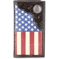 thumbnail image 1 of Cody James Men's American Flag Concho Rodeo Wallet - 985413497, 1 of 3