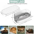 thumbnail image 2 of Small Turtle Tank with Lid, Acrylic Turtle Aquarium with Water Pump, Full View Visually Reptile Turtle Habitat, Easy to Clean and Change Water, Multi Functional Area, Medium, White, 2 of 12