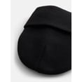 thumbnail image 4 of No Boundaries Women's Solid Ribbed Knit Beanie, 4 of 4