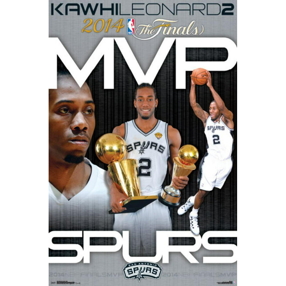 2014 NBA Finals MVP Poster 22x34