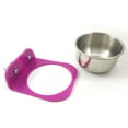 thumbnail image 3 of Stainless Steel Food Water Feeding Bowl Cup Bird Parrot Feeder Pet Cage Supplies, 3 of 5