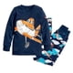 thumbnail image 1 of Conjunto de pijamas para niños y bebés, ropa de dormir de otoño, camisetas de manga larga y pantalones, novedad, 2 unidades, 1 of 2