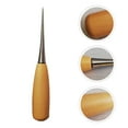 thumbnail image 1 of OULII Badminton racket string load spreader in Light Brown for badminton maintenance 1Set, 1 of 8