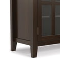 thumbnail image 3 of Simpli Home Artisan 53 inch Wide Solid Wood Tall TV Stand in Tobacco Brown For TVs up to 60 inches, 3 of 12