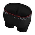 thumbnail image 7 of Jockey Men's Chafe Proof Pouch Microfiber 8.5" Long Leg Boxer Brief - 3 Pack, 7 of 7