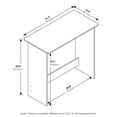 thumbnail image 2 of Mesa de estudio Furinno 14035OK Simplistic Sonoma Oak Furinno Ver descripción, 2 of 6