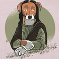 thumbnail image 3 of CafePress - Mona Lisa Dog T Shirt - Cute Toddler T-Shirt, 100% Cotton, 3 of 4