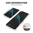 thumbnail image 2 of Lsque Geometry Dash Pattern Kitchen Mats, 2PCS Kitchen Rugs, Cushioned Anti Fatigue Kitchen Mats for Floor, Non-Slip Standing Desk Mat, Waterproof Kitchen Rug Set, 2 of 6