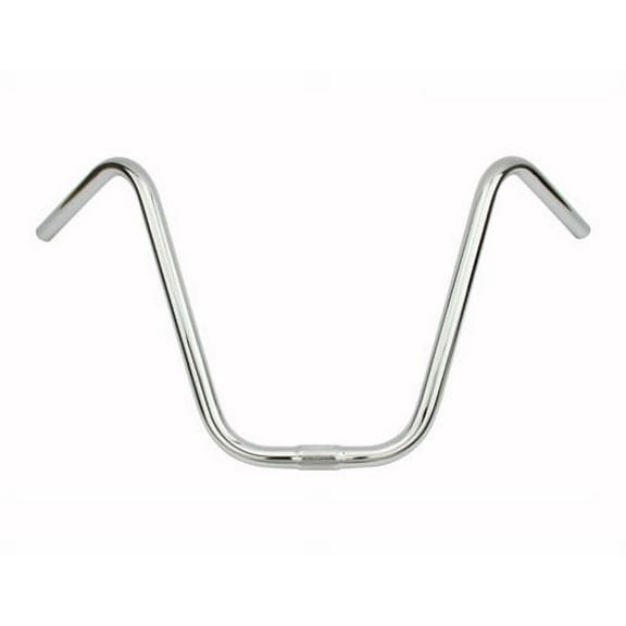 V Lowrider Handlebar 13" 25.4mm Chrome. Bike handle bar, bicycle handle bar, lowrider handle bar, chopper, beach cruiser