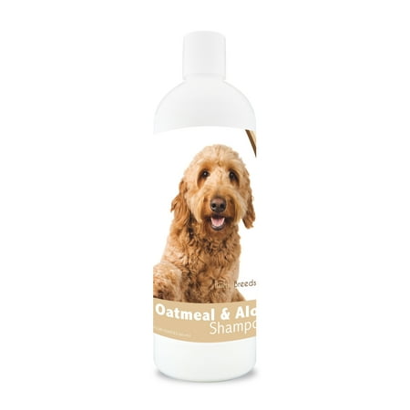UPC: 0840235107279 | Healthy Breeds Goldendoodle Oatmeal Dog Shampoo with Aloe 16 oz