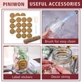 thumbnail image 4 of Frascos Mason PINIWON de 480 ml, paquete de 15, con tapas y bandas herméticas, 4 of 7