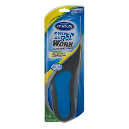 Dr. Scholl's Massaging Gel Insoles Work 8-13 Men's Size - 1 PR, 1.0 PR