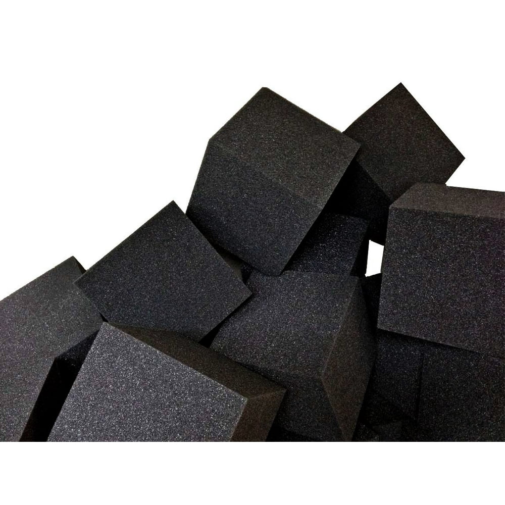 Ritchie Foam Pits Cubes/Blocks 1000 pcs. (CHARCOAL) 4"x4"x4" (1536