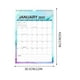 thumbnail image 3 of 25-26 Wall Calendar 18 Months Simplified Version Schedule Plan Suitable For School Office And Family From July 25 To December 26, 3 of 7