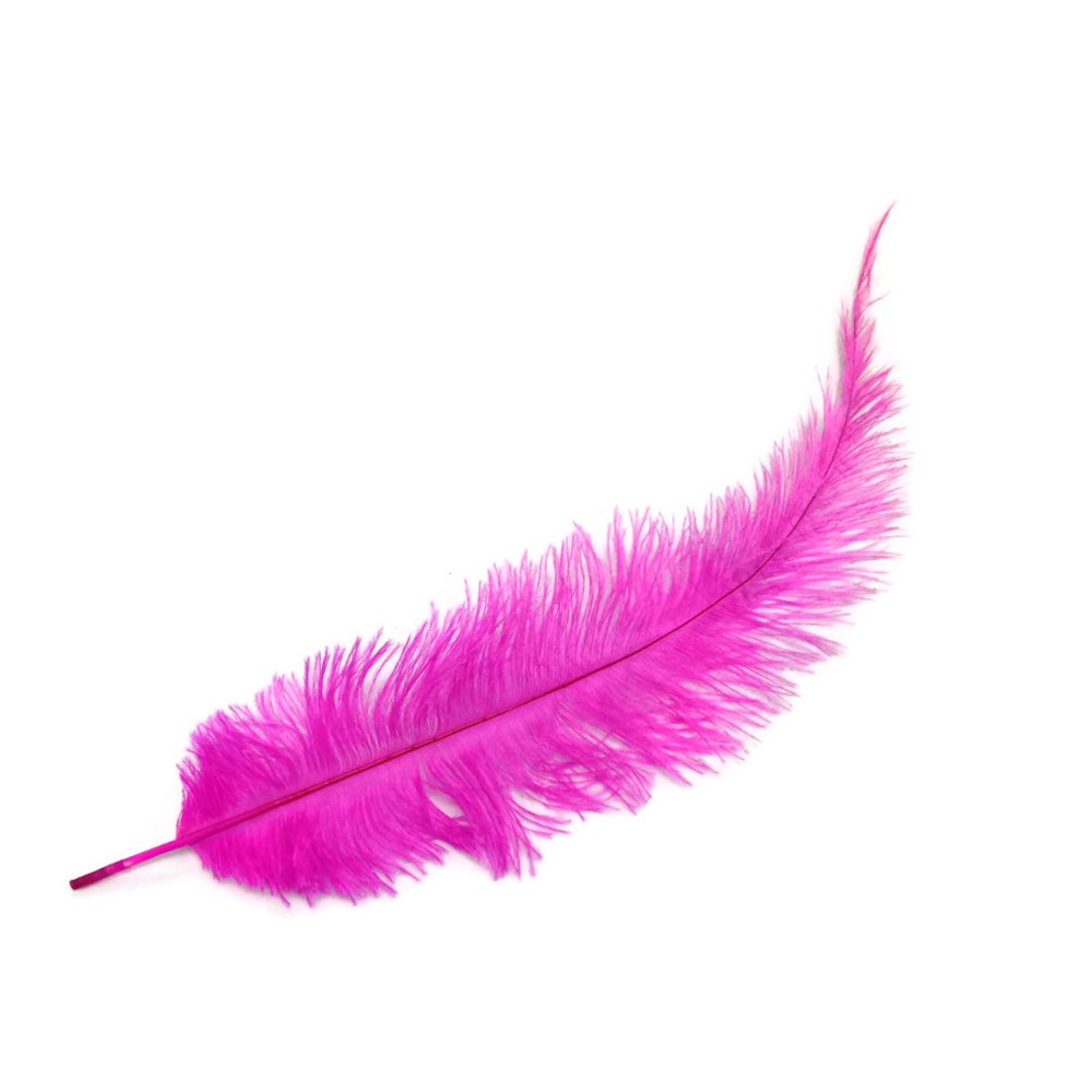 1/2 Lb - Hot Pink Mini Spads Ostrich Wholesale Chick Body Feathers