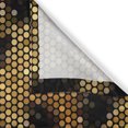 thumbnail image 3 of Ambesonne African Kitchen Curtains, Leopard Motif Trippy, 55"x39", Apricot Dark Brown, 3 of 3